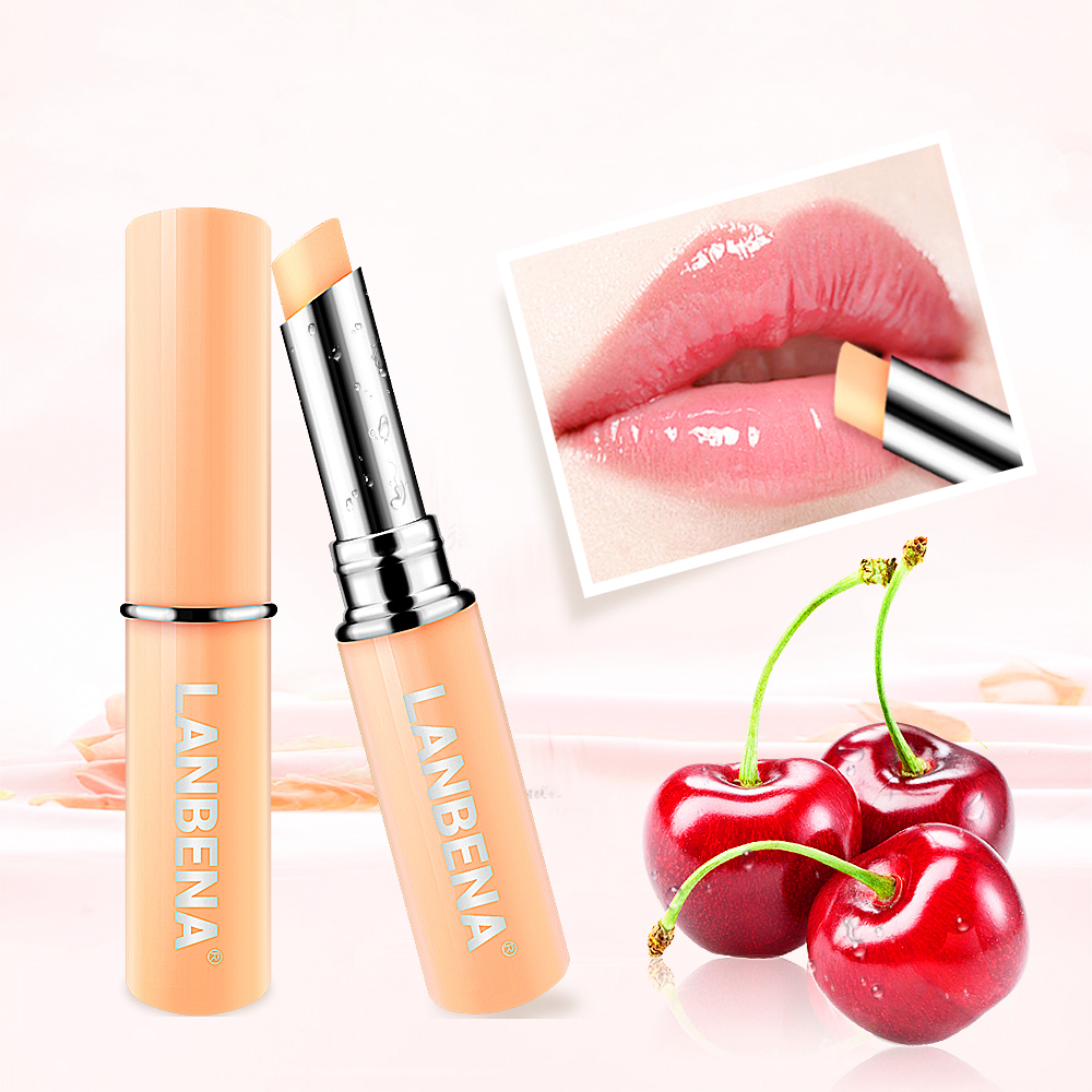 LANBENA chapstick бальзам для губ Изменение Цвета бальзам для губ Бесплатная доставка