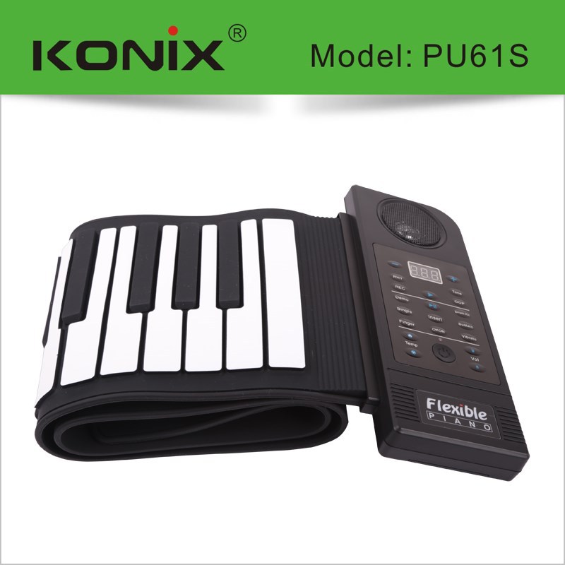 61 keys Piano with Midi interface Roll Up Piano Flexible Roll Up Electro<em></em>nic Keyboard With Louder Speaker(並行輸入)問屋・仕入れ・卸・卸売り