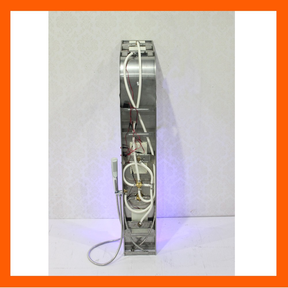 Ajl 7001 nieuwe ontwerp rvs led douchekop, douche kraan/douche ...