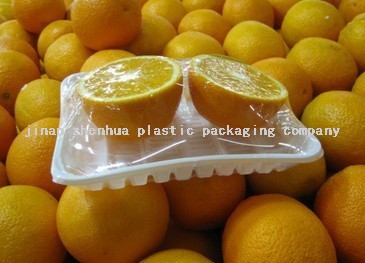 果物野菜内部のプラスチック製のチューブ黄色良好な引張力振華pvcはフィルムしがみつく仕入れ・メーカー・工場