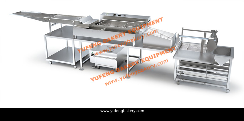 TD300 Total Automatic doughnut Production Line donut machine
