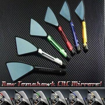 オートバイcncユニバーサル後方確認用アルミハンドルバーエンド7/8」 側ミラー問屋・仕入れ・卸・卸売り