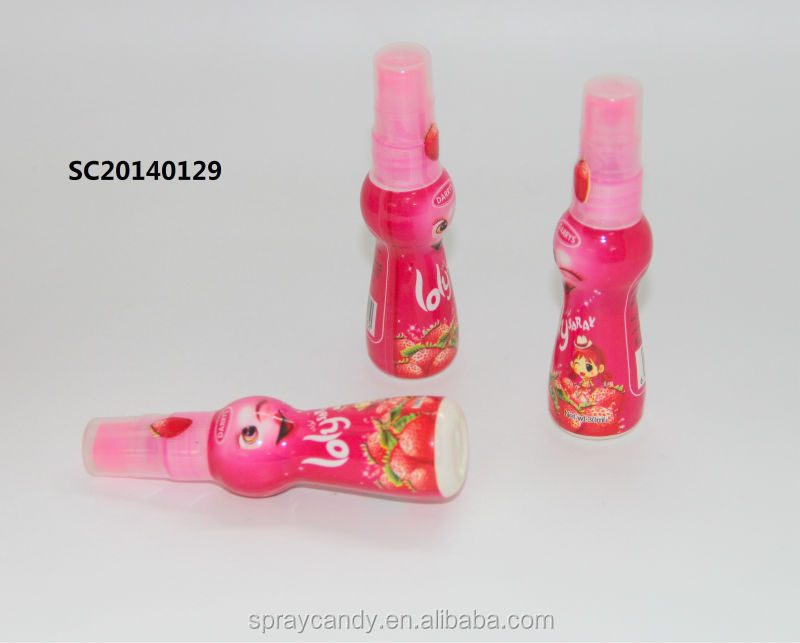 calabash hot sale wholesale spray liquid spray candy new product OEM