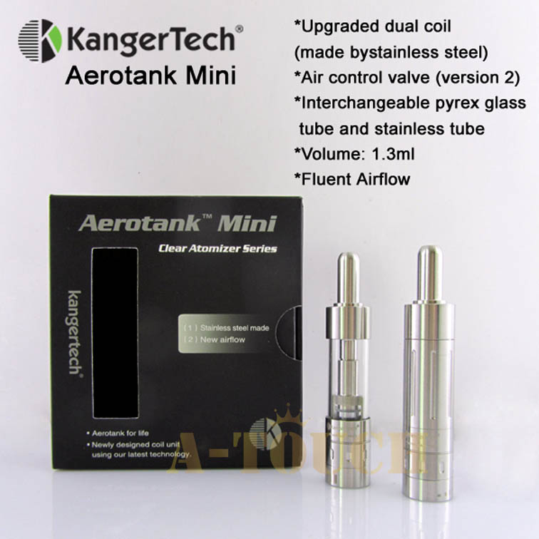 Top Quality Clearomizer Kanger T2 cc tank, ecigator ecig eshisha ce4, kangertech newest aerotank mega