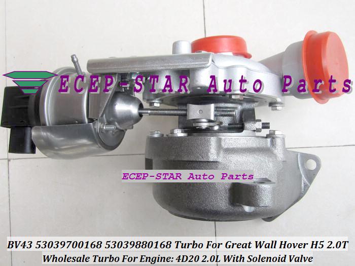 BV43 53039700168 53039880168 Turbo Turbine Turbocharger Fit For Great Wall Hover H5 2.0T 4D20 2.0L (1)