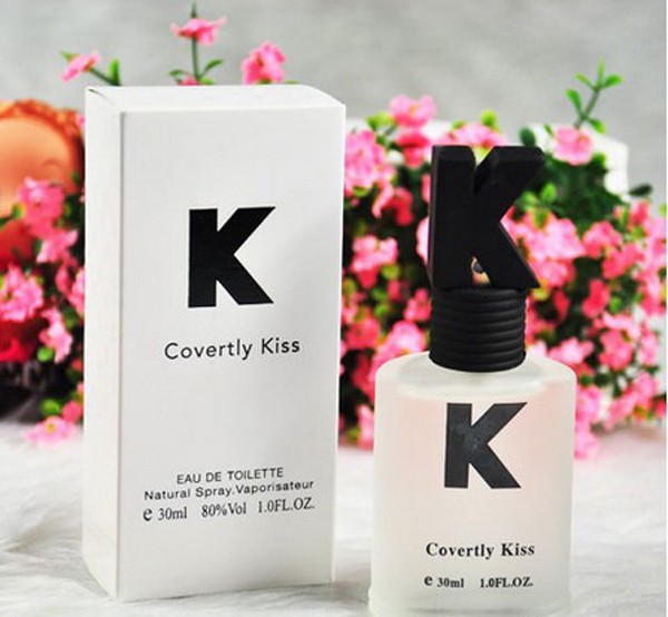 2pcs Free shipping Covertly Kiss 30ML,C for man, male use spray, Sexy perfu...