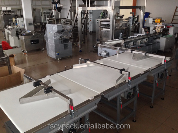 Fully automatic chocolate bar packaging line(High efficient,suitable for many kinds of stuffs packing)