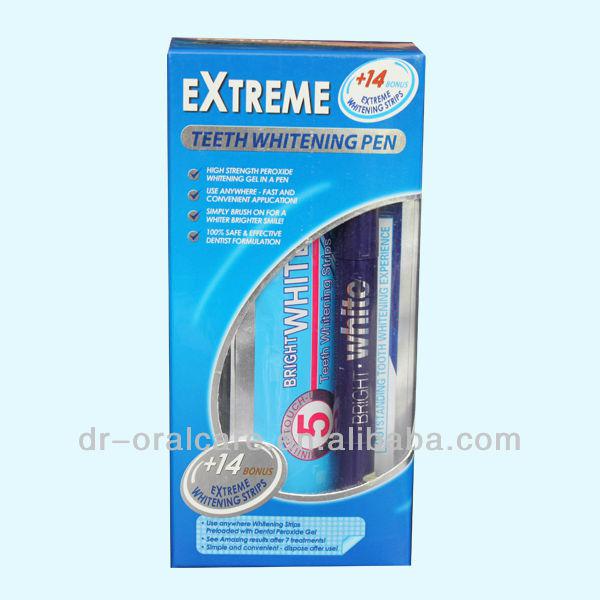 2015新規および熱い販売の口腔ケア製品の家庭用歯ホワイトニングキット、 クレストホワイト3dよりも良い問屋・仕入れ・卸・卸売り