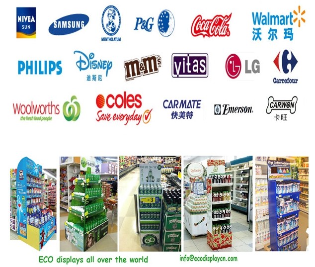 New Design Counter Display for Chewing Gum Display in Supermarket