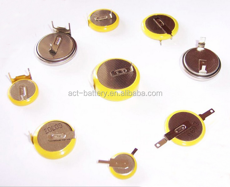 cr2450 button cell battery with tabs, pins, wires, connector仕入れ・メーカー・工場