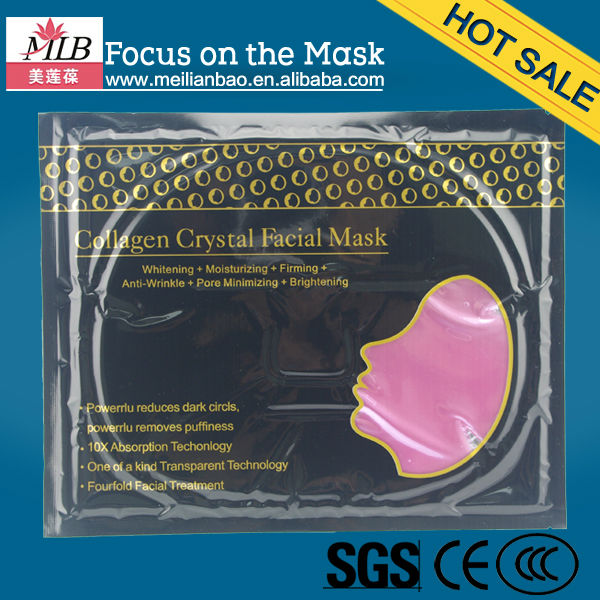 Whitening and moisturizing red wine collagen Facial Mask for skin care