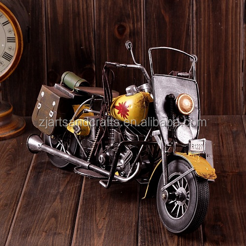 鉄オートバイモデル金属の芸術品や工芸品のためのカフェバーの装飾仕入れ・メーカー・工場