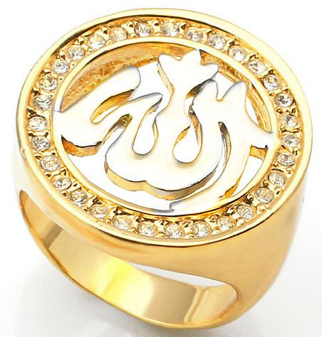 2014 Fashion saudi gold jewelry ring