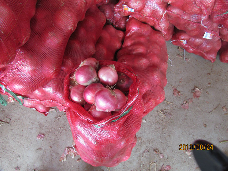 2014 Chinese red onion mesh bags