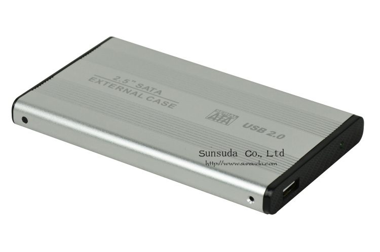 ポータブル2.5インチusb2.0　sata外付けストレージケース問屋・仕入れ・卸・卸売り