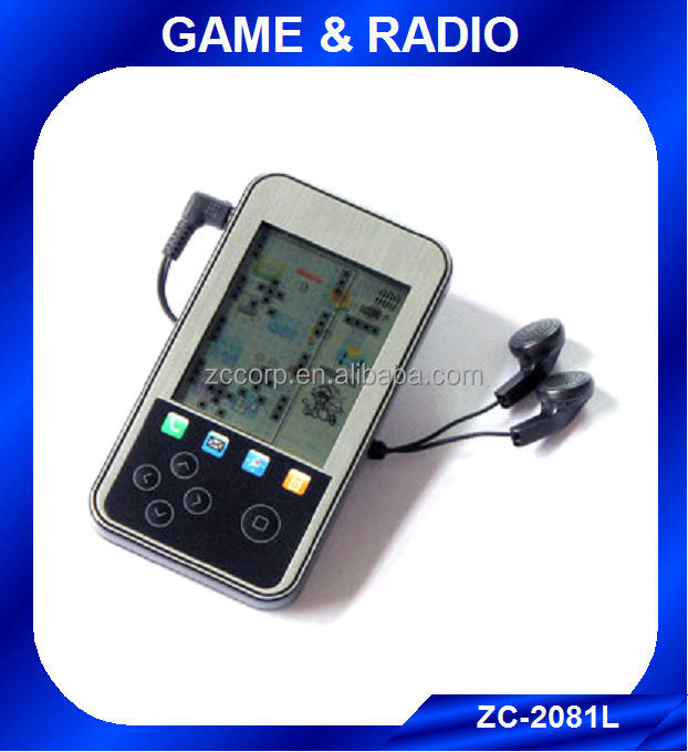 熱い販売の携帯電話のゲームのラジオzc-2081lwith3'' 超画面とイヤホン問屋・仕入れ・卸・卸売り