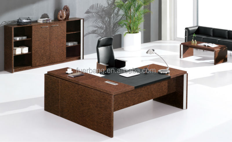 熱い販売のモダンな木製ベニヤl字型オフィス机仕入れ・メーカー・工場