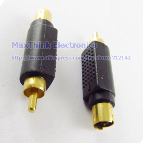 Details about  RCA Male To Mini Din 4 Pin Male Plug S-Video Adapter Video Audio Cable .1.jpg