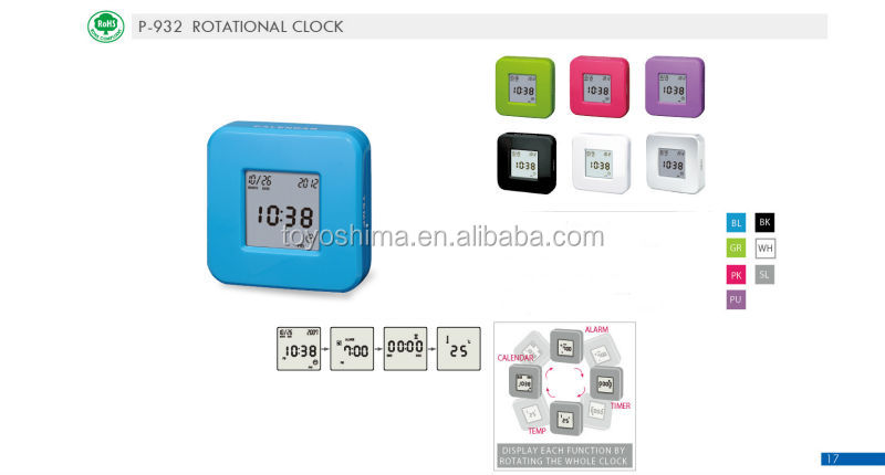 置時計アラームデジタルプロモーション( デスククロック)問屋・仕入れ・卸・卸売り