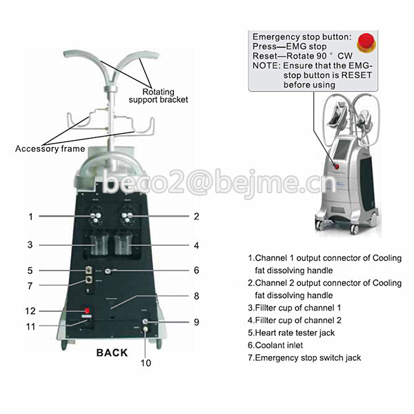 Becoリポレーザーマシン真空cryolipolysis凍結機金星cryolipolysis脂肪の凍結etg50-4s痩身マシン問屋・仕入れ・卸・卸売り