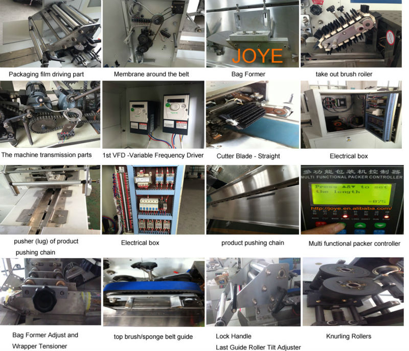 Automatic DXD-300 Horizontal Flow Granola Bars Packaging Machine