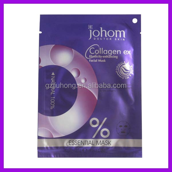 OEM factory cotton sheet facial mask saffron facial mask 100% natural essence