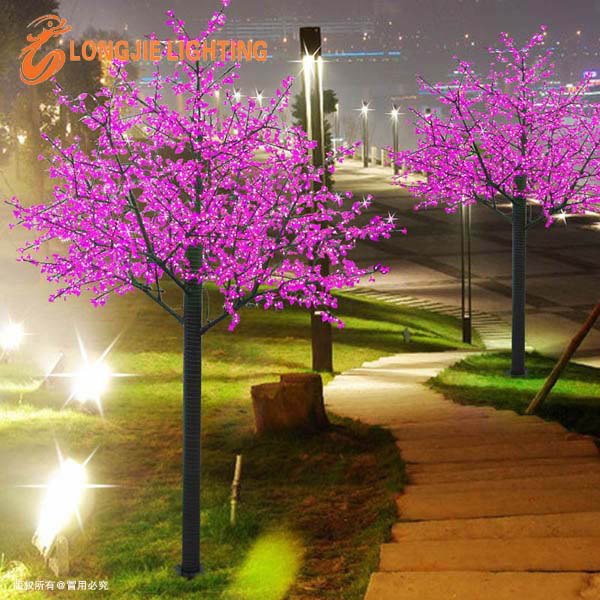 人工的な主導緑led桜の木のライト用の照明プロジェクト問屋・仕入れ・卸・卸売り