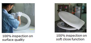 着色されたヨーロッパの便座浴室の衛生陶器仕入れ・メーカー・工場