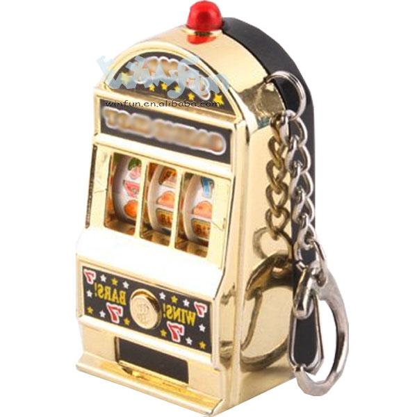 最高の贈り物電子2014年おもちゃミニジャックポット創造的なキーチェーンマシン問屋・仕入れ・卸・卸売り