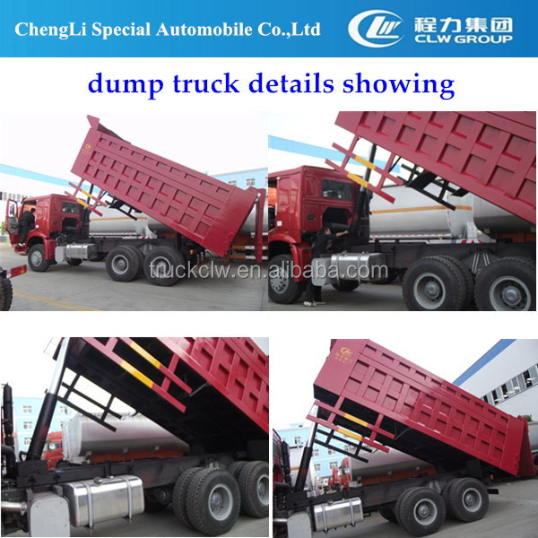 high quality designer 15tons tipper truck