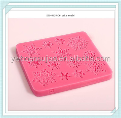 TOP QUALITY Best Selling Colorful silicone molds/moulds cake decoration 2014