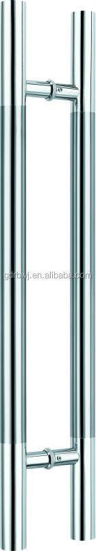 熱い販売の2013中旬- サテンhsus201304形状のガラスのドアハンドル問屋・仕入れ・卸・卸売り