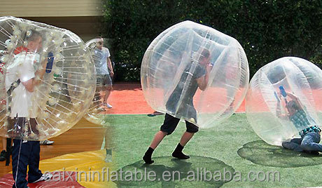 Inflatable Body Zorbing/ Bubble Football 2014
