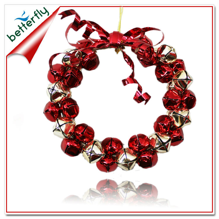クリスマスジングルベルの花輪/装飾のためのクリスマスの花輪/手作りクリスマスジングルベルクリスマスの花輪の装飾問屋・仕入れ・卸・卸売り