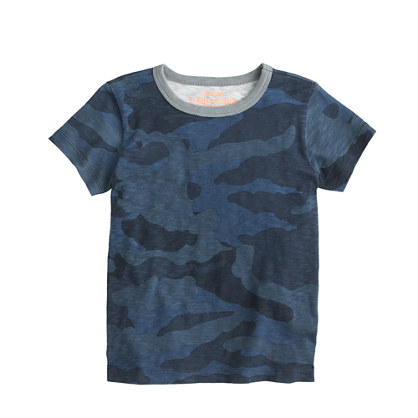 子の男の子の軍隊の軍事迷彩柄のプリント綿100％t- シャツの子の服/衣類問屋・仕入れ・卸・卸売り