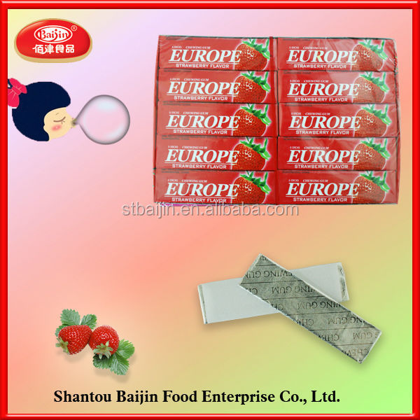 strawberry flavor sweet Chew Candy