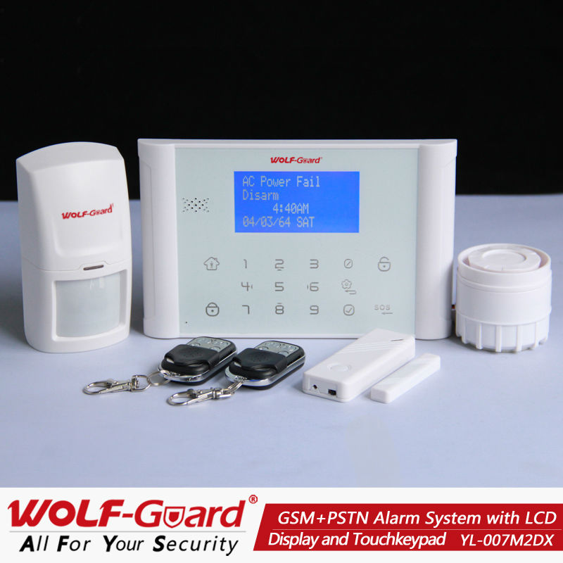 熱い中国製品! デュアルネットワーク音声の記録を持つスマート警報システム、 黒と白問屋・仕入れ・卸・卸売り