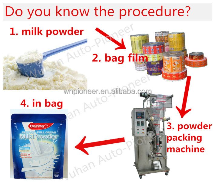 pure cocoa powder packing machine