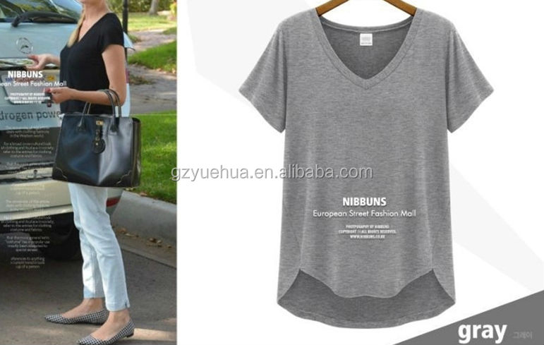 2014年t- シャツヨーロッパで女性のメスt- シャツ短い- 長袖夏の衣類問屋・仕入れ・卸・卸売り