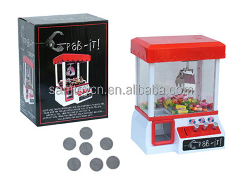 B/O Candy Machine With Music&Light, Candy Grabber, Candy Arcade Game