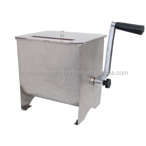 stainless steel manual meat mixer