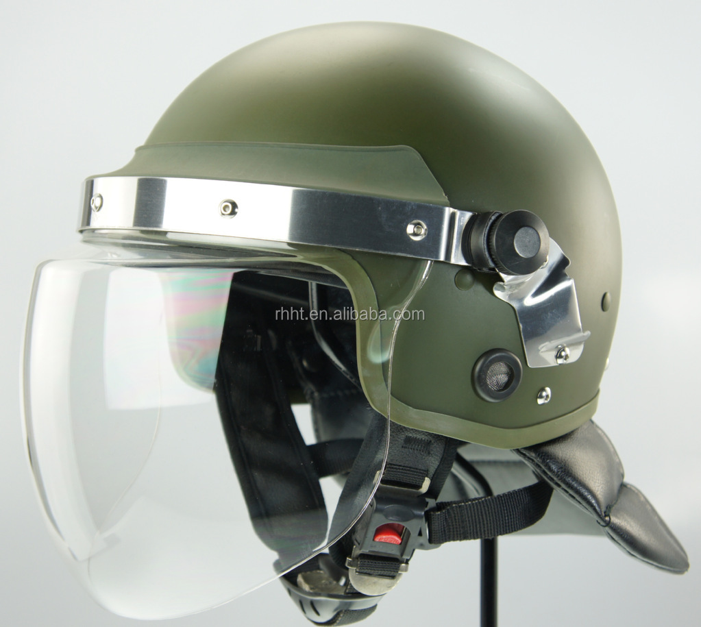 熱い販売の高品質抗- 暴動警察安全付きヘルメットバイザー、 警察安全ヘルメットサプライヤー問屋・仕入れ・卸・卸売り