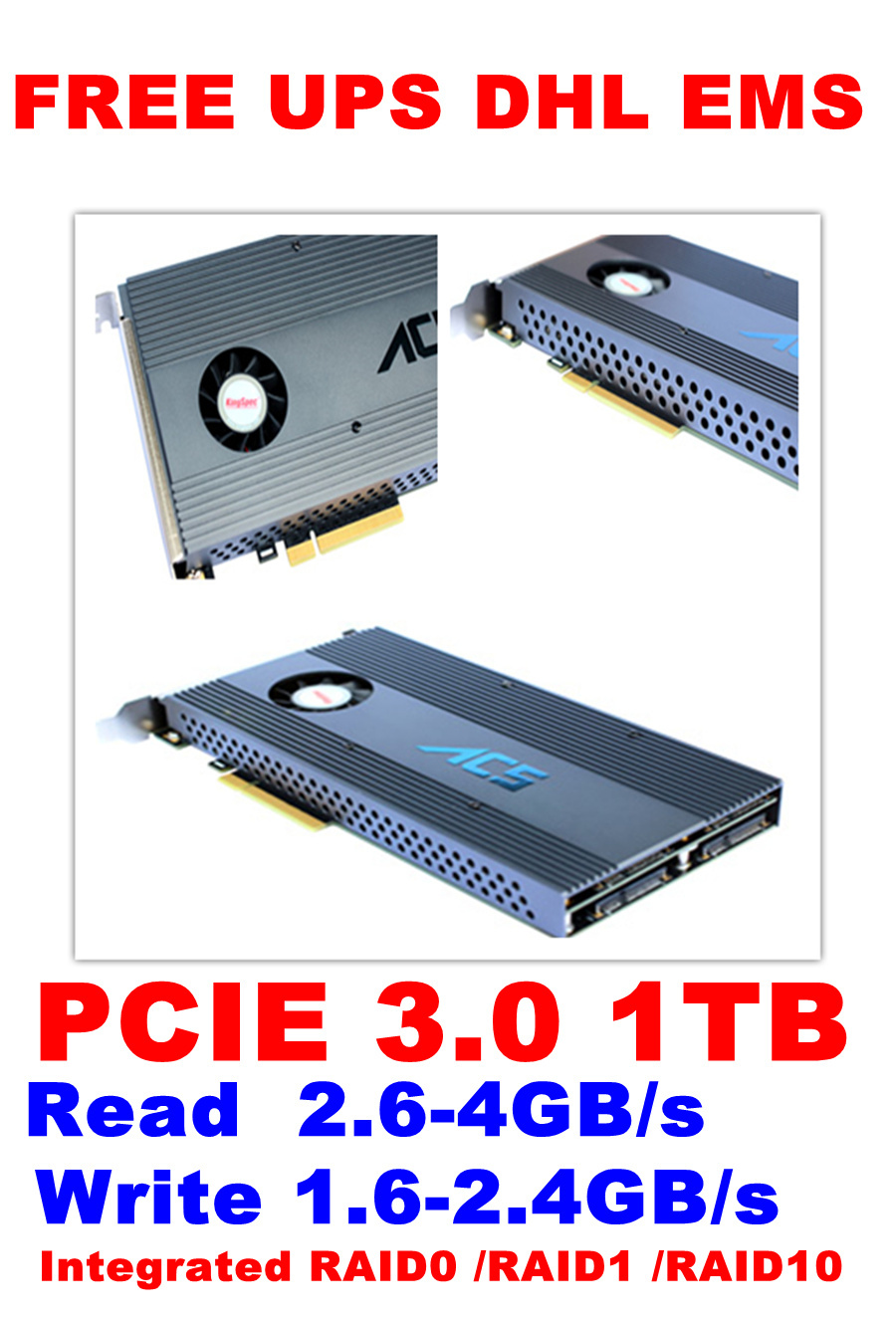 Multicore Series PCIE 3.0 1TB card Sustained read ...