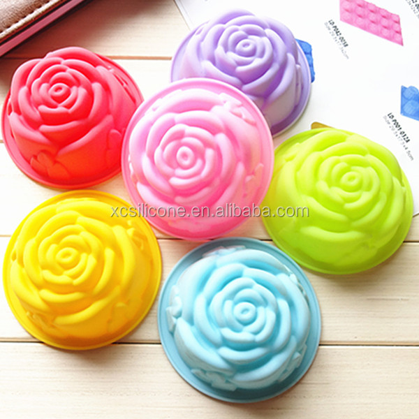 OEM unique non-stick various novelty 3d silicone molds for cake decorating
