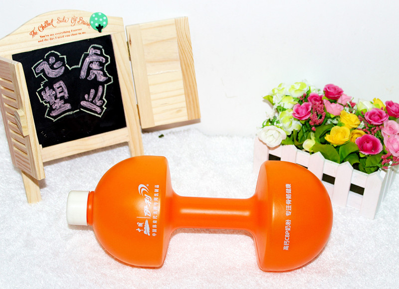 背の高いプラスチックダンベル1200ミリリットルpeスポーツウォーターボトルbpaフリー問屋・仕入れ・卸・卸売り