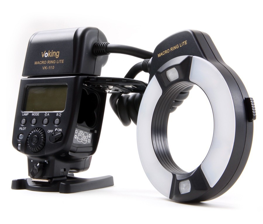 Voking TTL Macro LED Ring Flash VK 110N for Nikon D60 D90 D3000 D3100