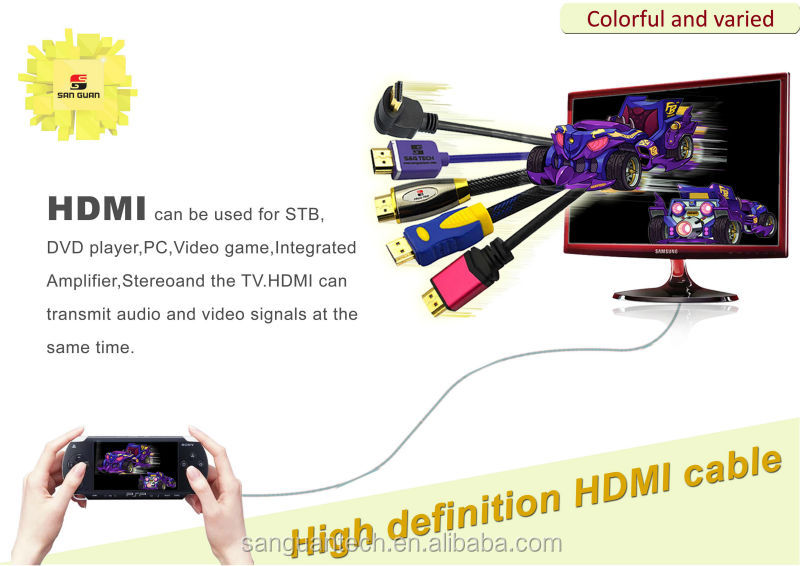 Hdmiケーブルサポート10801m1.5メートル1.8メートル2m工場昇進価格利用hdtv用、 dvdplayer、 ps3,xbox360やその他のデバイス問屋・仕入れ・卸・卸売り