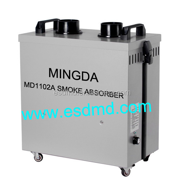 プロモーション価格mingda esd空気浄化システム/ほこりや煙アブソーバー/ポータブルヒューム抽出用led仕入れ・メーカー・工場