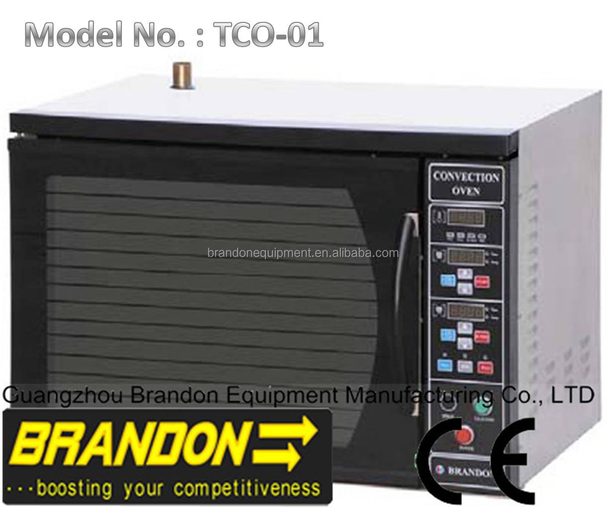 Ce Compliant High Efficiency Electric Convection Oven Cooking Machine