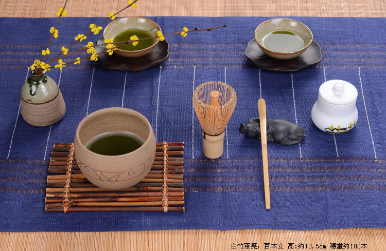 日本茶筅を作るための抹茶緑茶、 日本の抹茶茶筅泡立て器セット、 日本の茶道竹茶筅泡立て器茶仕入れ・メーカー・工場